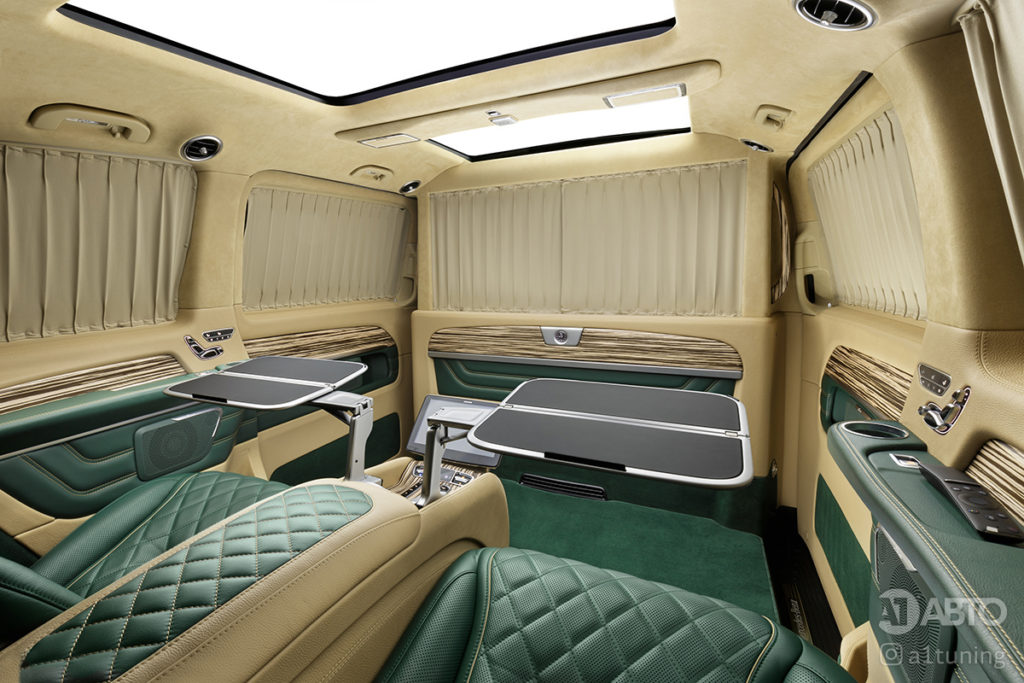 Фото кожаного салона Mercedes-Benz V-Business Jet. А1 Авто