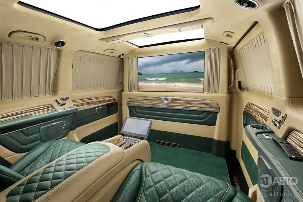 Фото кожаного салона Mercedes-Benz V-Business Jet. A1 Auto